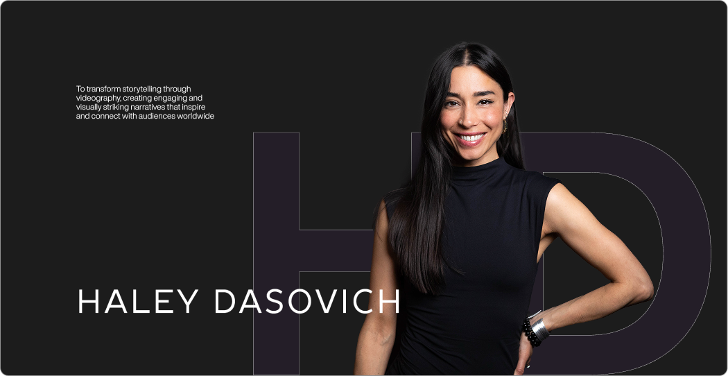 Haley Dasovich — Visual Storytelling Strategist brand project cover