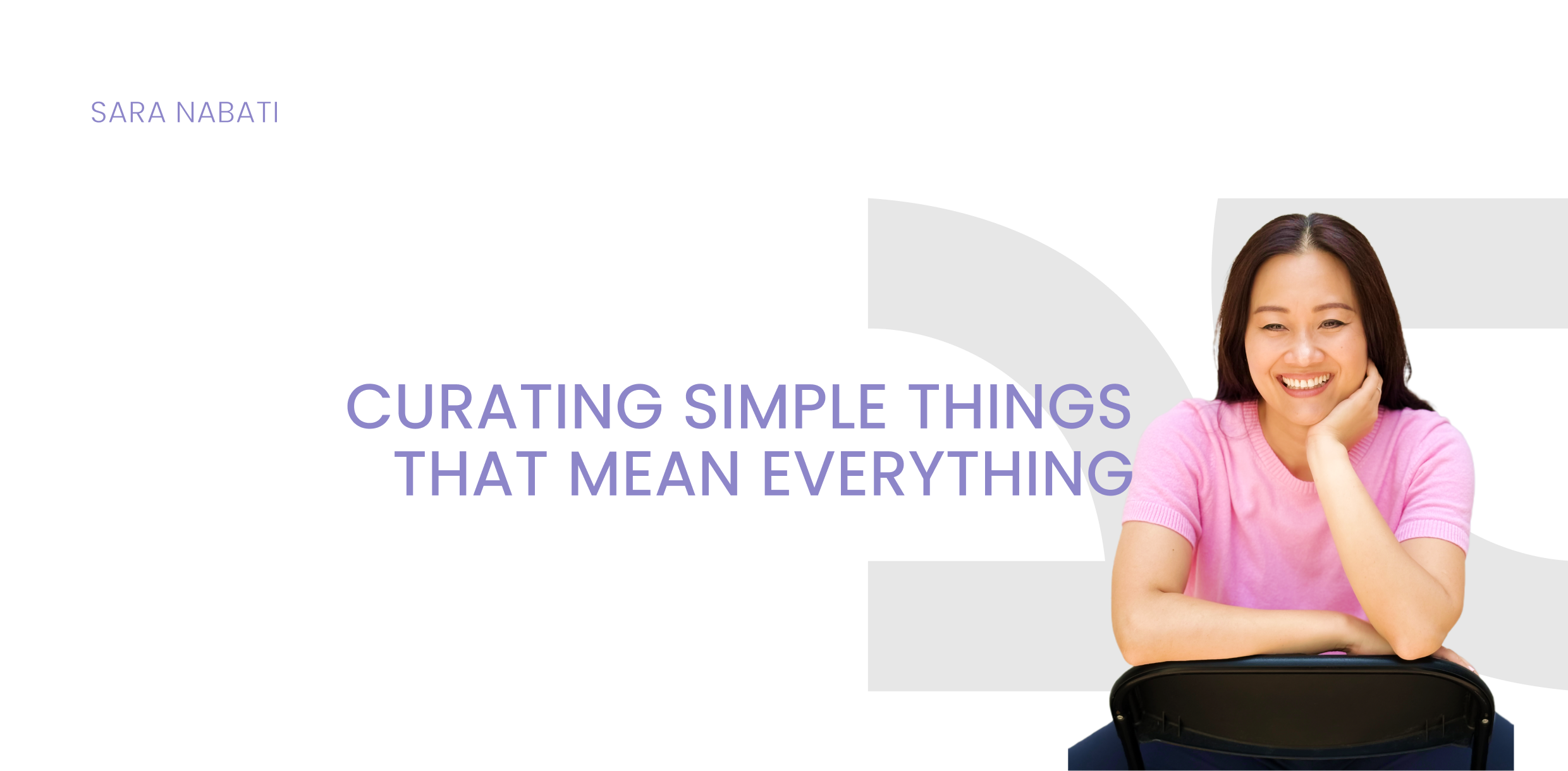 Sara Nabati brand identity cover — Intentional Gifting Guide