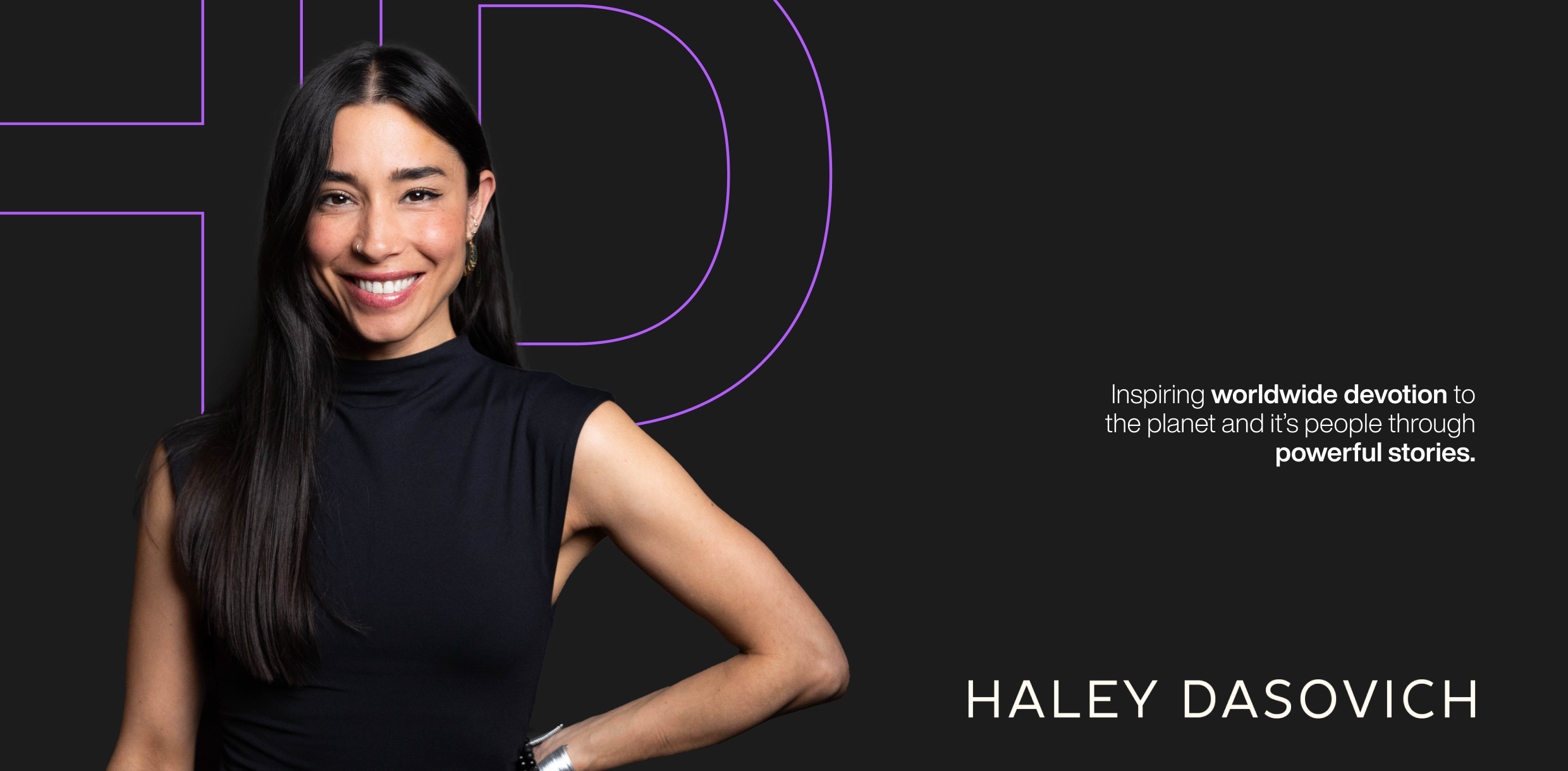 Haley Dasovich brand identity cover — Visual Storytelling Strategist